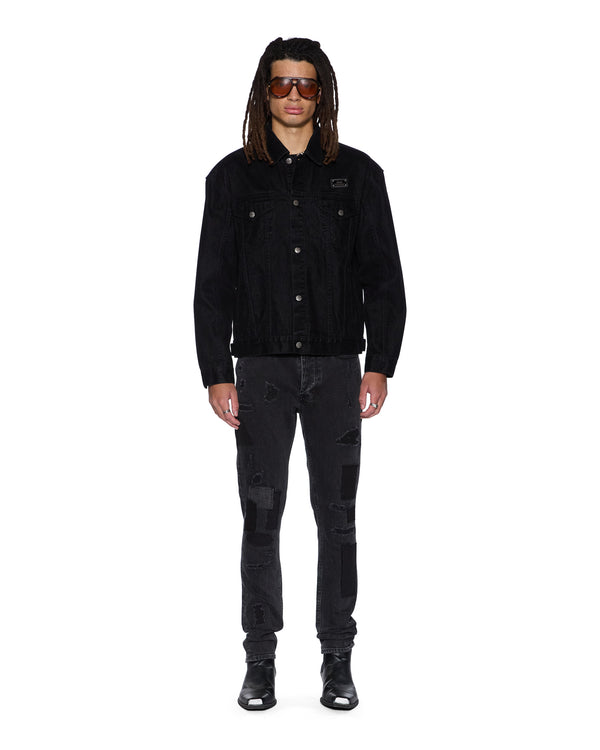 Ksubi Oh G Jacket Flocked Black BLACK