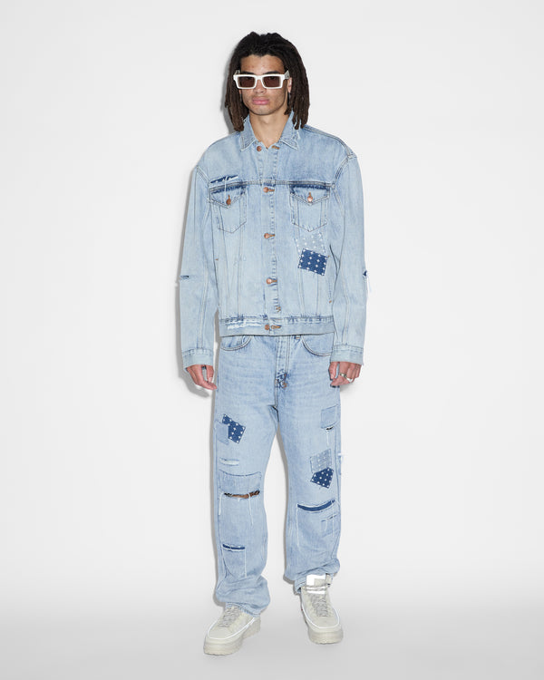 Ksubi Oh G Jacket Mills Repair Denim