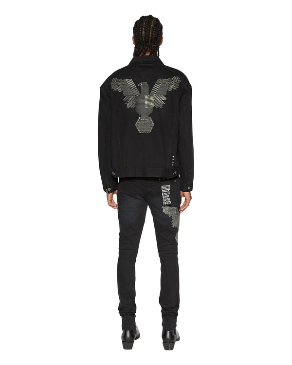 Ksubi Oh G Jacket Replica Eagle Black