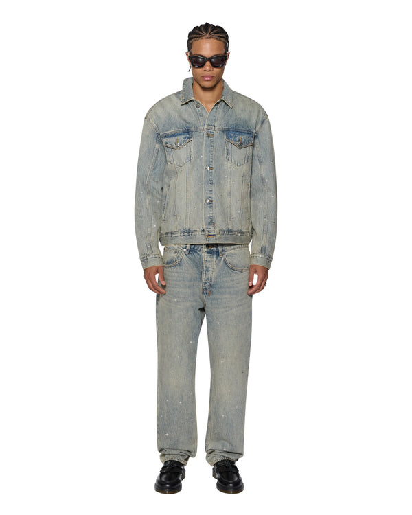 Ksubi Oh G Jacket Stagelight Metalik DENIM