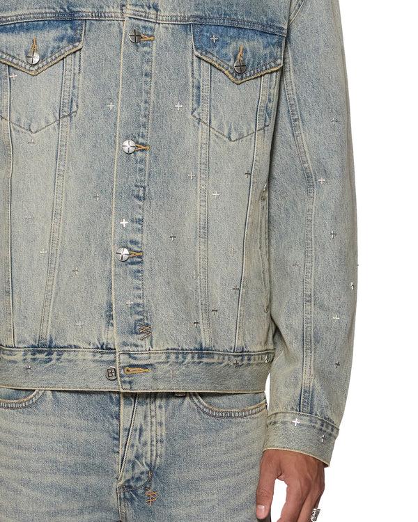 Ksubi Oh G Jacket Stagelight Metalik DENIM
