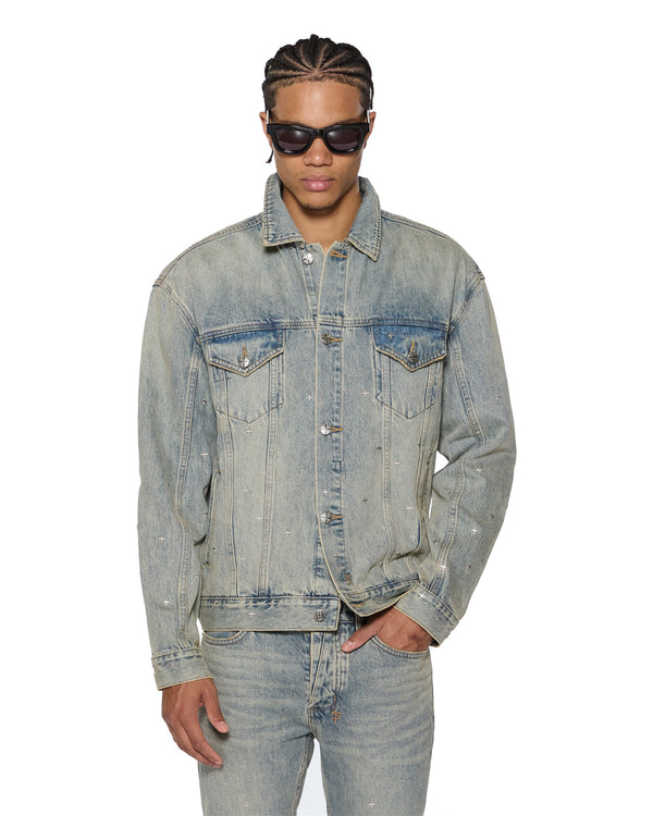 ksubi oh g jacket stagelight metalik DENIM