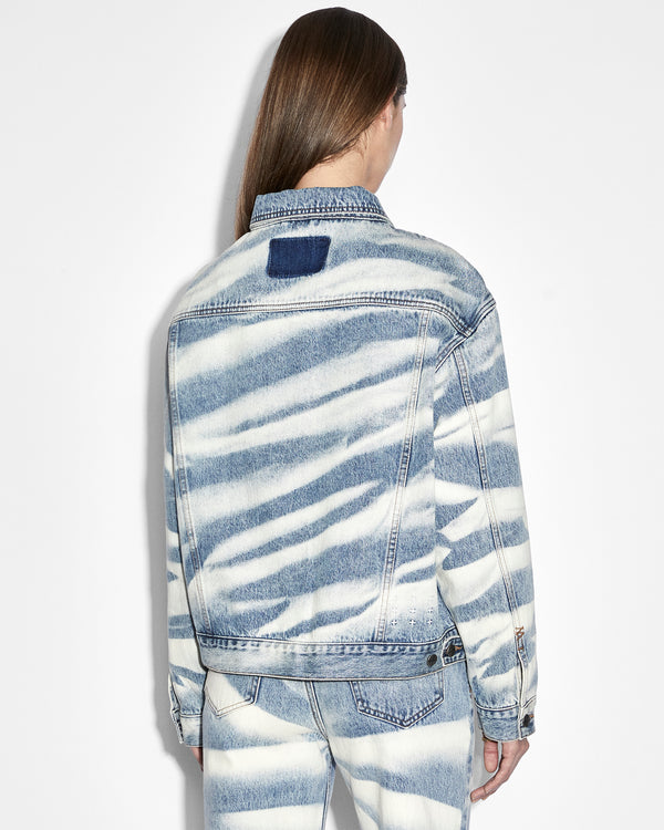 Ksubi Oversized Jacket Strokes DENIM