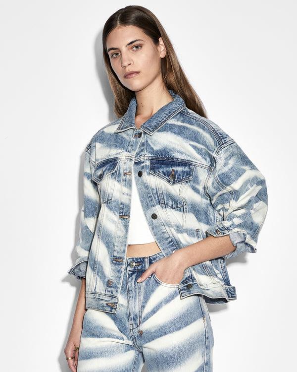 ksubi oversized jacket strokes DENIM