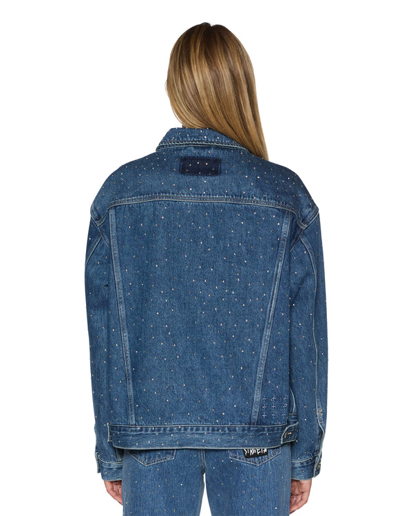Ksubi Oversized Jacket Token Krystal DENIM