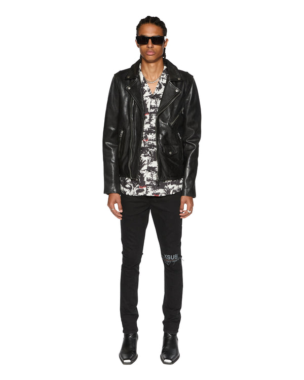 Ksubi Palmtree Resort Ss Shirt Multi Multi Colour