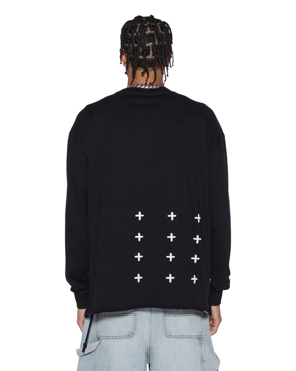 Ksubi Plated Ls Tee Black BLACK