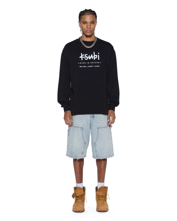 Ksubi Plated Ls Tee Black BLACK