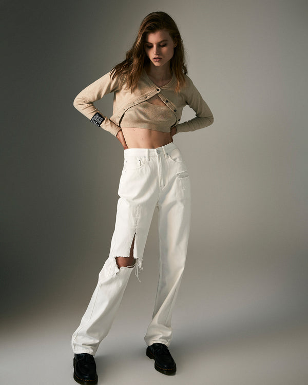 Ksubi Playback Blanc Sliced WHITE