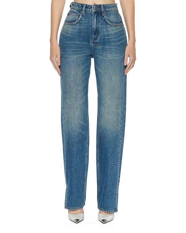 Ksubi Playback Texas Blue Studded DENIM