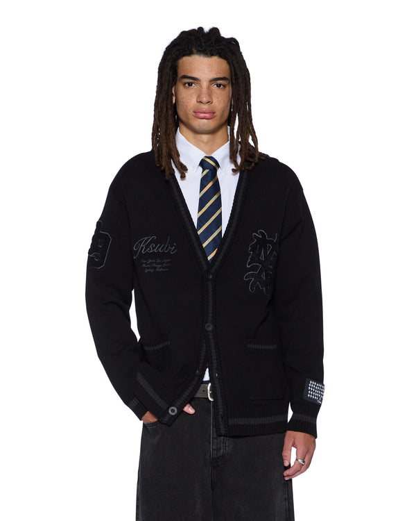 ksubi playoff cardigan black BLACK