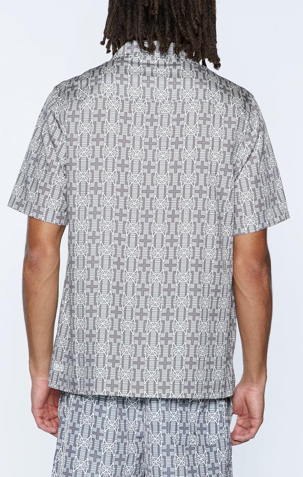 Ksubi Plus Resort Ss Shirt Stone CHARCOAL