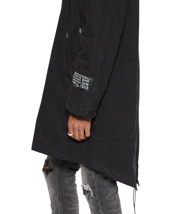Ksubi Ranger Parka Od Black Black