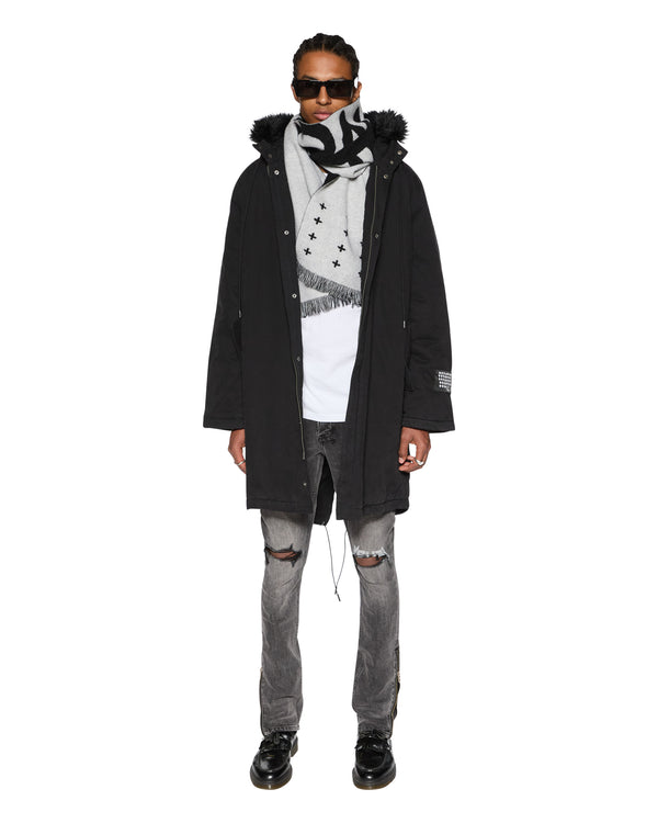 ksubi ranger parka od black Black