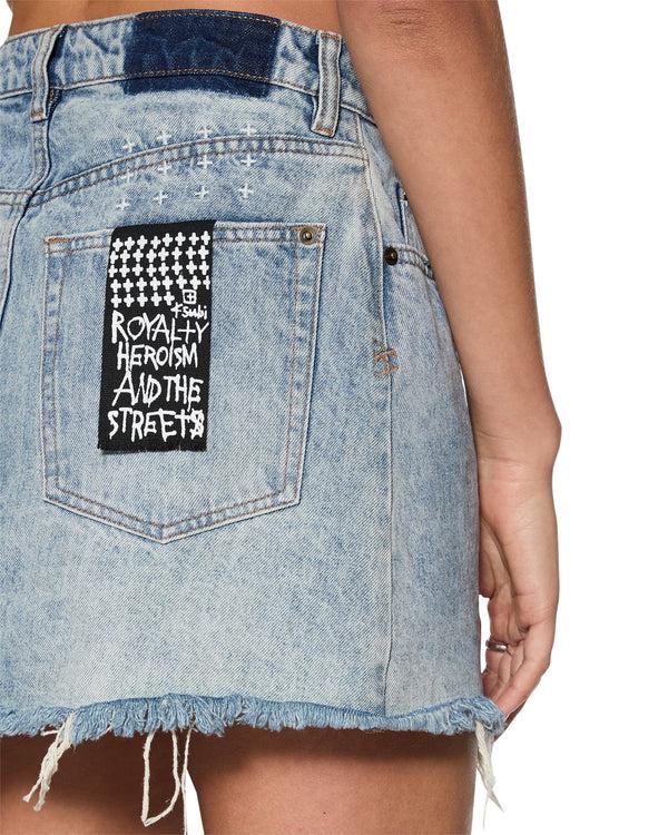 Ksubi Rap Skirt Clas Sick DENIM