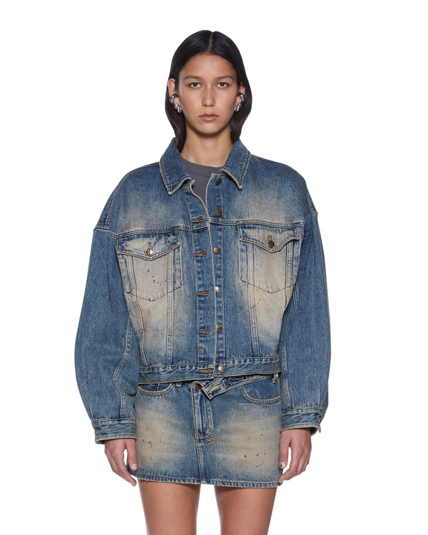 Ksubi Relax Trucker Jacket Dune Denim