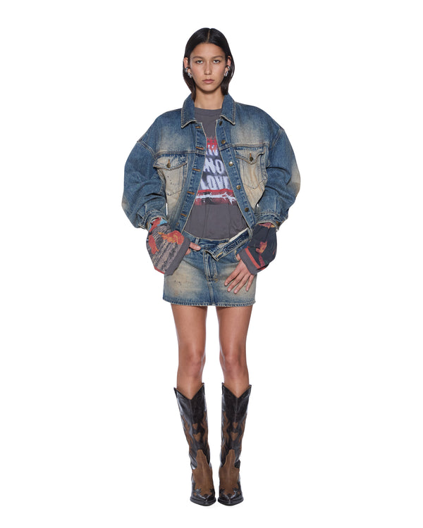 Ksubi Relax Trucker Jacket Dune Denim