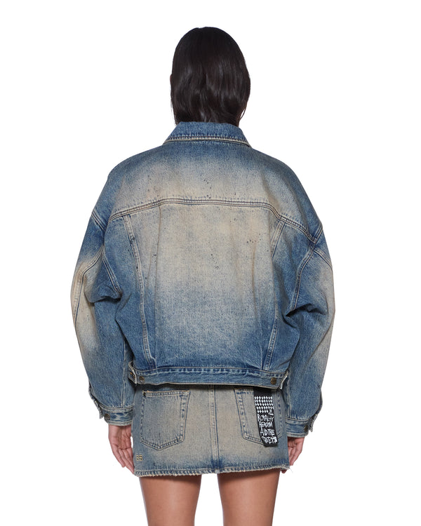 Ksubi Relax Trucker Jacket Dune Denim