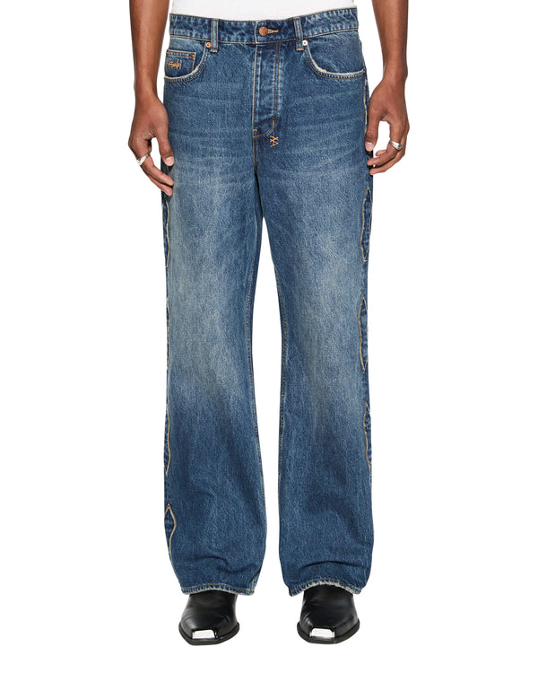 Ksubi Roped Doubledown Bronko Antique Kraft Denim