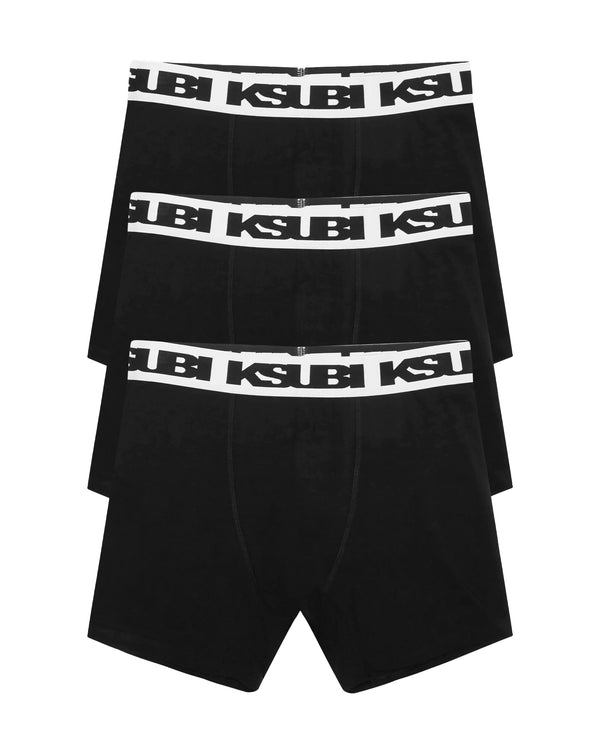 ksubi royalty boxer brief 3 pack black Black