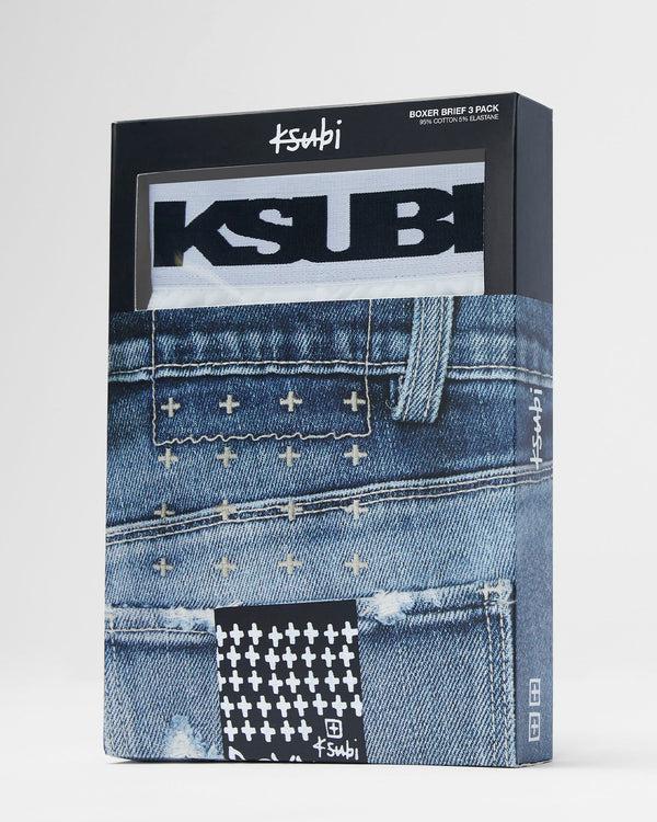 Ksubi Royalty Boxer Brief 3 Pack Multi Assorted