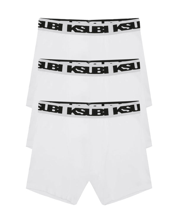 ksubi royalty boxer brief 3 pack white White
