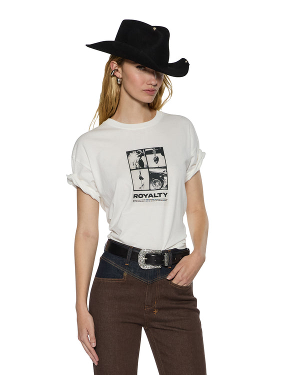 ksubi royalty everyday ss tee vintage white WHITE