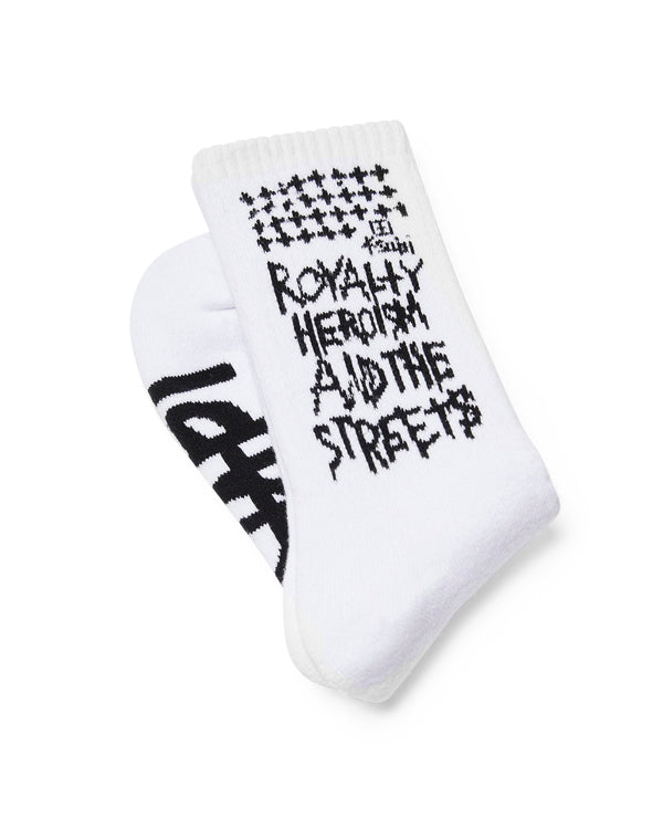 Ksubi Royalty Ksocks White/black Black/White