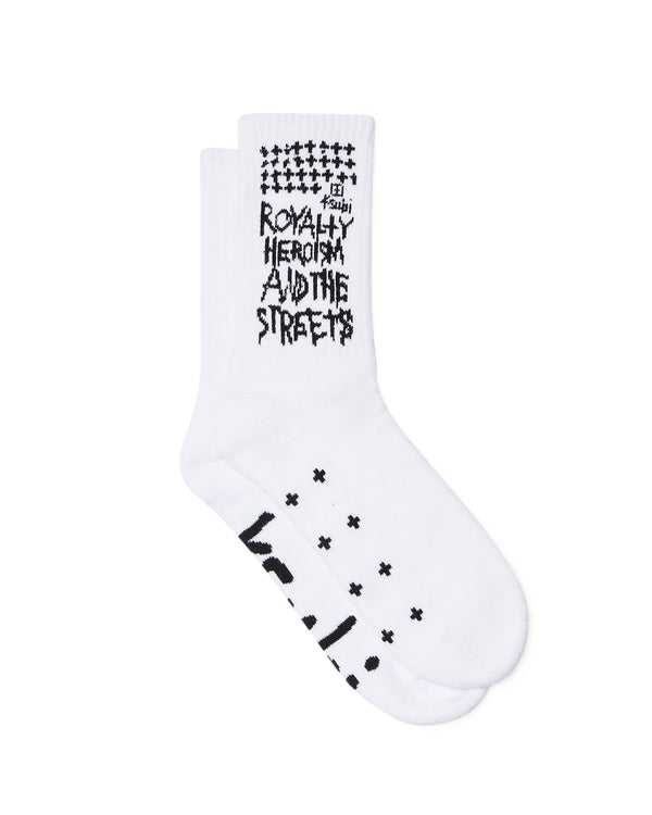 ksubi royalty ksocks white/black Black/White