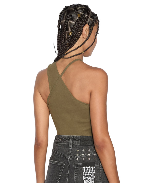 Ksubi Score Tank Khaki KHAKI