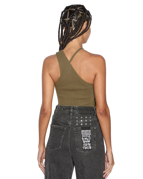 Ksubi Score Tank Khaki KHAKI