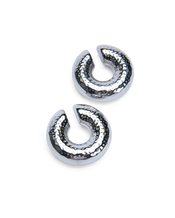 ksubi silver ripple ear cuff