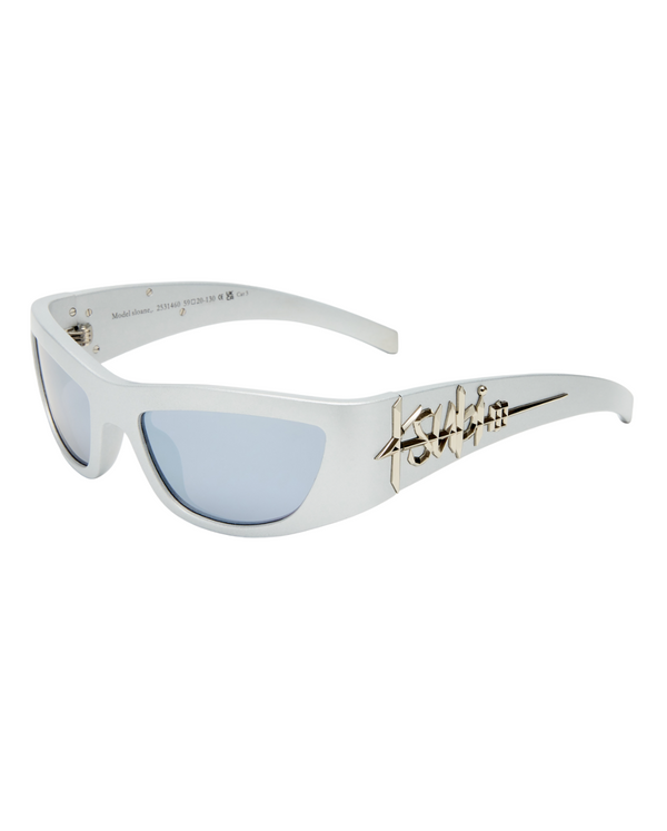 ksubi sloane sunglasses metallic chrome