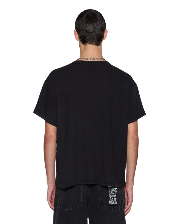 Ksubi Slub Sid Ss Tee Black Black