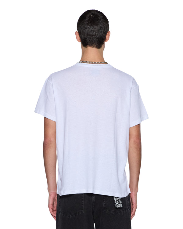 Ksubi Slub Sid Ss Tee White White