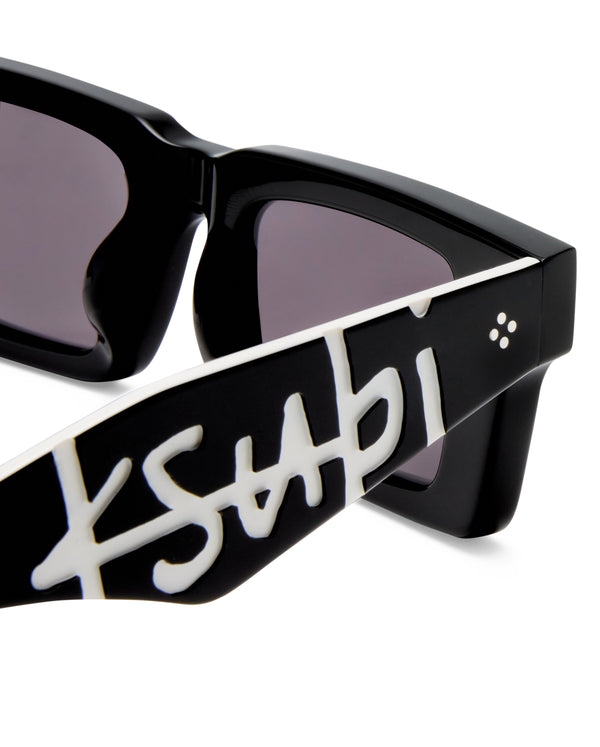 Ksubi Smiths Sunglasses Black White