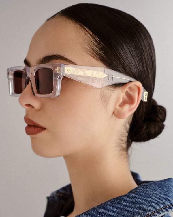 Ksubi Smiths Sunglasses Krystal Gold