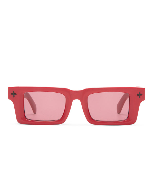 Ksubi Smiths Sunglasses Red Black
