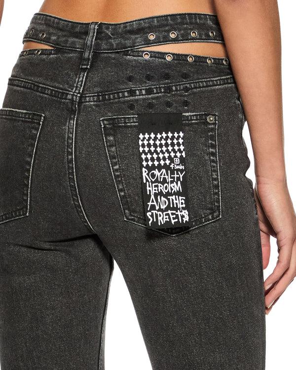 Ksubi Soho Pierced Shadow BLACK