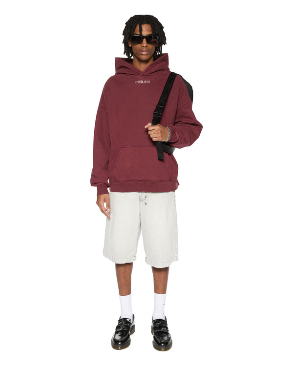 Ksubi Sott Ekcess Hoodie Ox Burgundy