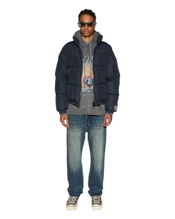Ksubi Sott Puffer Jacket Navy Navy