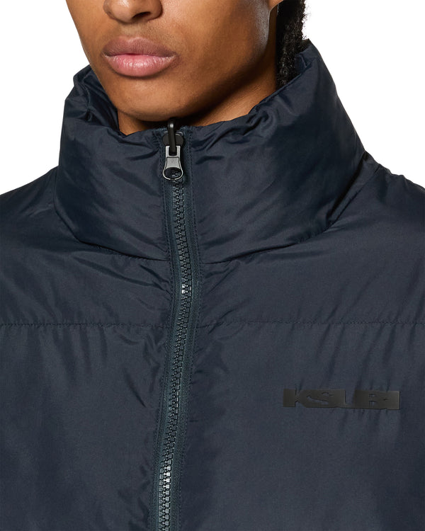 Ksubi Sott Puffer Jacket Navy Navy
