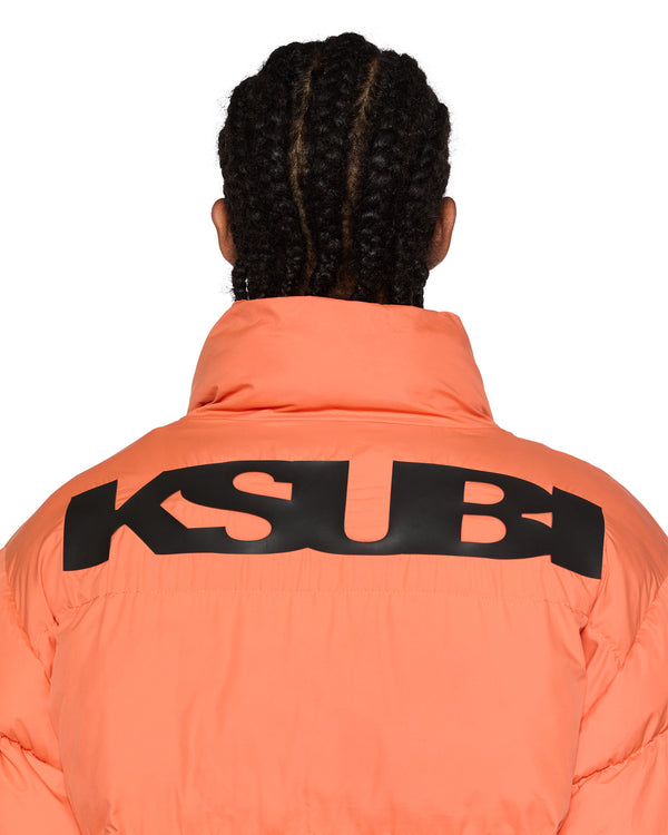 Ksubi Sott Puffer Jacket Rust Rust