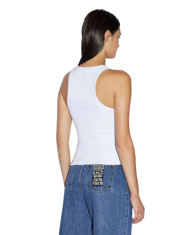 Ksubi Stacked Origin Tank White White