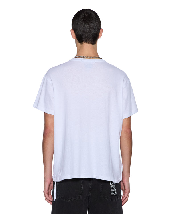 Ksubi State Slub Sid Ss Tee White White