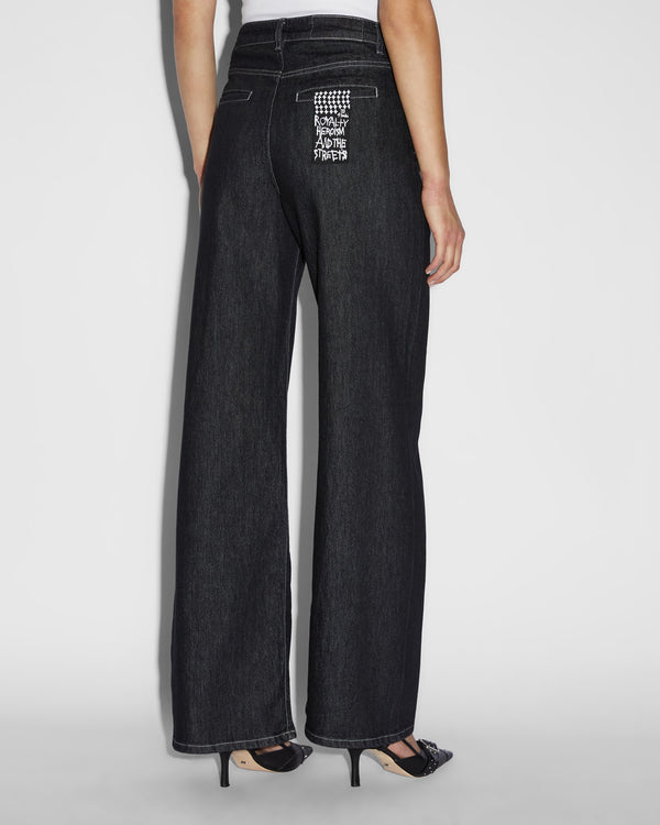 Ksubi Strider Biker Midnight BLACK