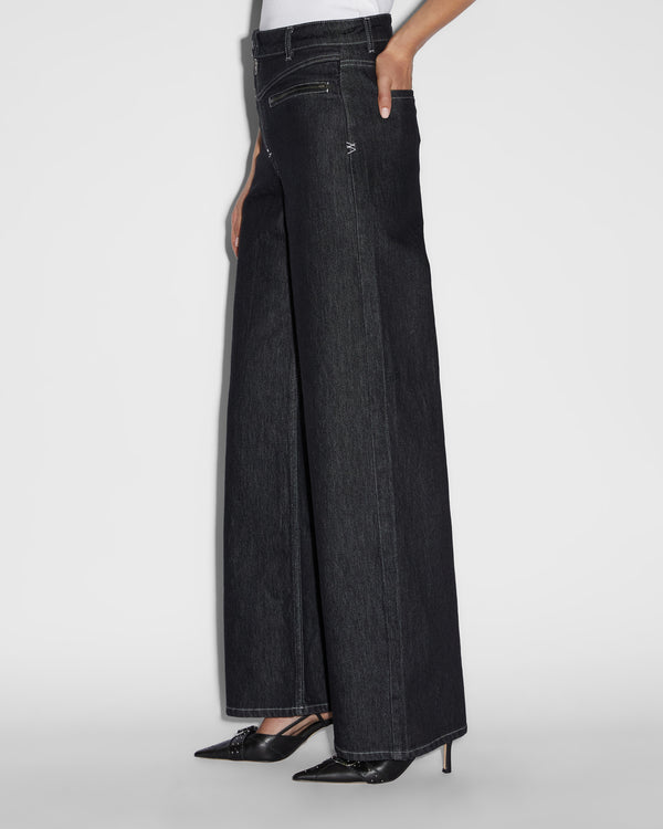 Ksubi Strider Biker Midnight BLACK