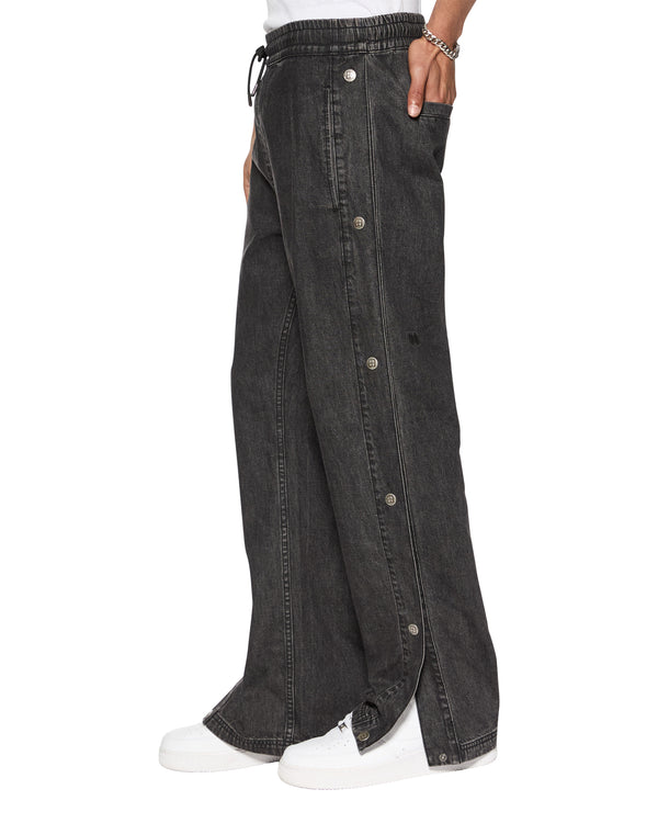 Ksubi Striker Snap Off Pant Tarr Black