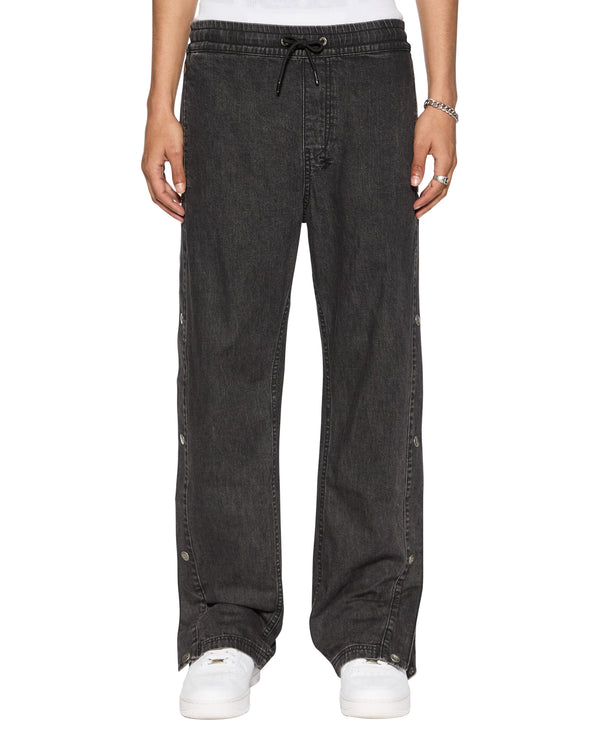 ksubi striker snap off pant tarr Black