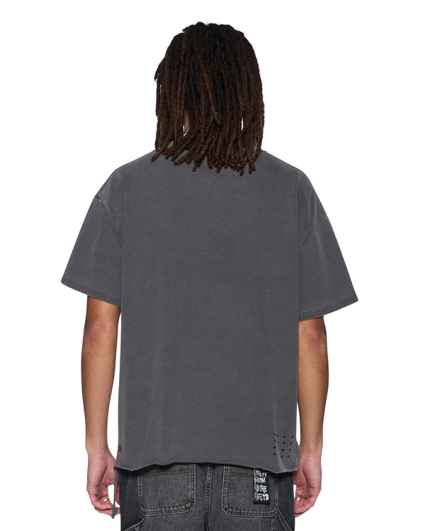 Ksubi Thorned Ekcess Ss Tee Charcoal CHARCOAL